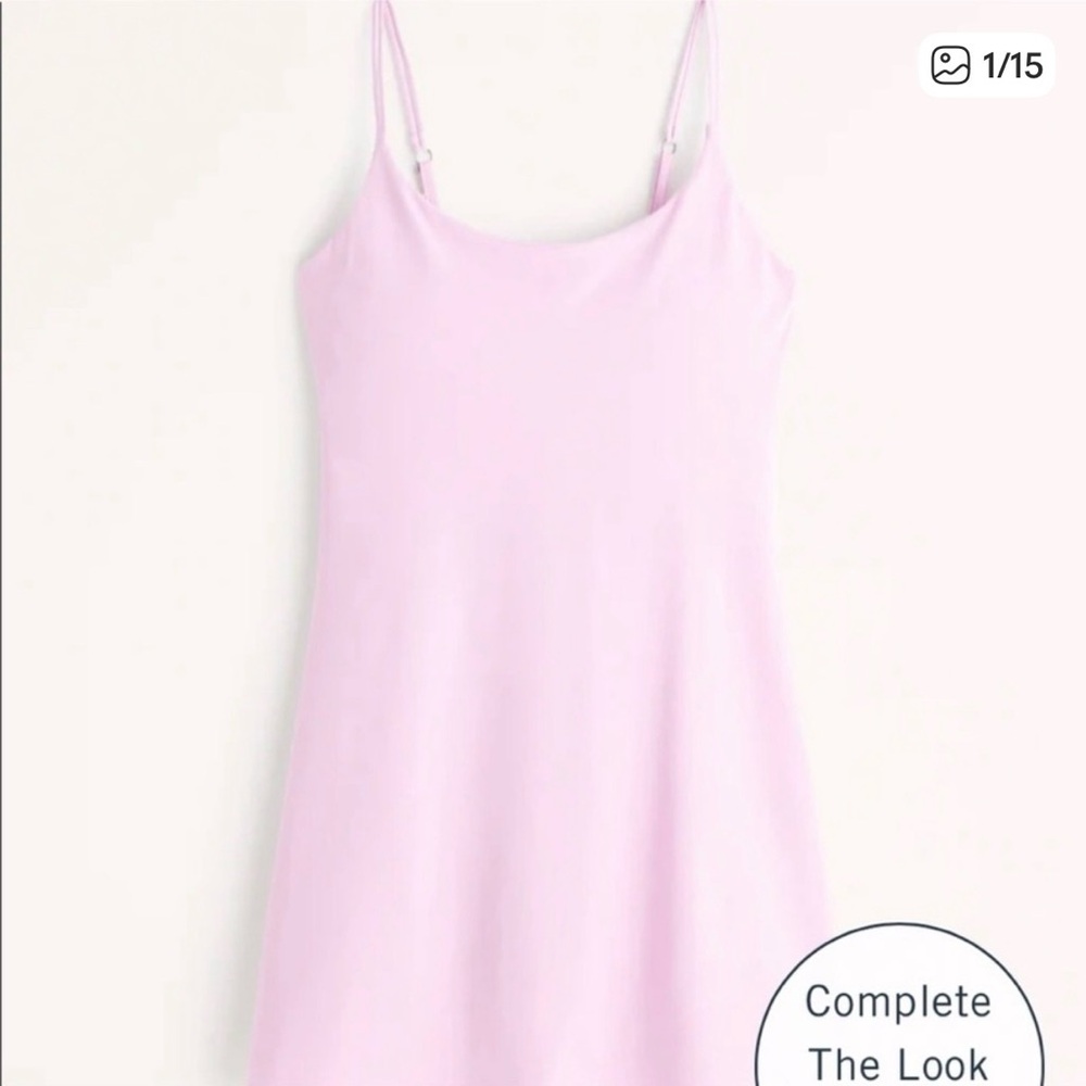 Abercrombie & Fitch Light Pink Tennis Dress